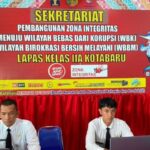 Komitmen Berintegritas, CPNS Lapas Kotabaru Ikuti Zoom Latsar Metode Blended Learning Tahun Anggaran 2024