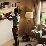 handyman guide to installing shelves