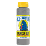 Bottle of Drunken Jerk Jamaican Marinade.