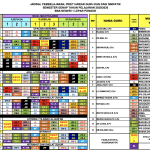 Jadwal Pembelajaran Semester Genap 2025-2026
