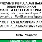 Jadwal Uji Coba Tes Kemampuan Akademik (TKA) Tahun Pelajaran 2025-2026