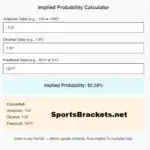 Olympics implied probability calculator
