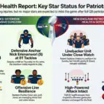 Super Bowl LX Injury Updates