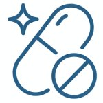Icon für Nahrungsergänzungsmittel und Vitamine Ratgeber - StartNatur