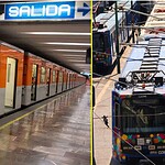 Línea 2 del Metro y el Tren Ligero
