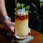 Karl The Fog Cutter Recipe, A riff on the classic Fog Cutter Cocktail