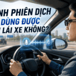 Can glasses translator be used when driving?