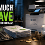 Savings with Managed Print services