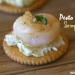 Pesto Cheese Shrimp Bites