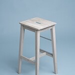 Modern Fiberglass Stool