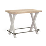 G8303 SALCOMBE GREY BAR TABLE