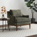 KY514 BRIAR CHAIR OLIVE CHENILLE LIFESTYLE (2)