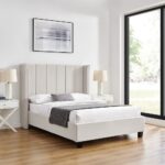 Limelight Polaris Bedstead in Natural Recycled Fabric