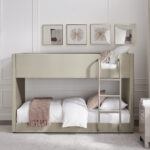 ELOISE Bunk in Taupe Velvet