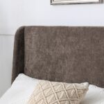 Denver Multi Lift Ottoman Bed in Mocha Herringbone 3