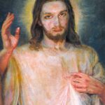 Obraz Jezusa Miłosiernego - Jezus Miłosierny