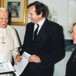 Wanda Półtawska na spotkaniu z Janem Pawłem II