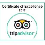 Trip Advisor certificate of excellence