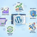 Discover the best essential WordPress plugins to improve SEO, website speed, security, backups, and user experience. A complete beginner-friendly guide.