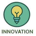 Innovation based preschool program icon