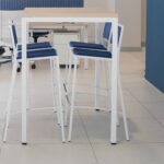 sgabelli in acciaio di design by altek italia design