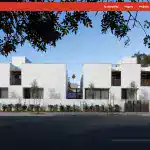 Contemporary hillside residence showcasing minimalist design and seamless indoor–outdoor connections in Los Angeles.