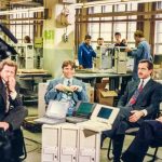 Talkrunde der ersten "Neues...die Computershow" 1992. Unter anderem mit Helmut Jost von Commodore