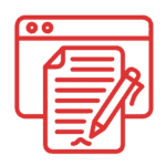 Content writing icon