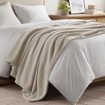 Madison Park Dream Soft Blanket in Taupe, King BR51-4445