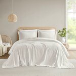 Madison Park Willow Bedspread Set in White, King MP13-8703