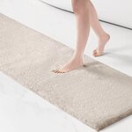 Madison Park Signature Marshmallow Bath Rug Collection in Natural, 20x30" MPS72-384