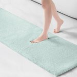 Madison Park Signature Marshmallow Bath Rug Collection in Seafoam, 20x30" MPS72-607