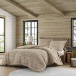 Woolrich Breckenridge Chenille Oversized Comforter Set in Tan, King/Cal King WR10-3976