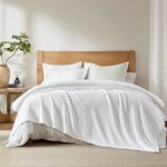 Madison Park Liquid Cotton Blanket in White, King BL51N-0613