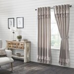 Florette Ruffled Panel Set of 2 84x40
