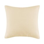 INK+IVY Bree Knit Euro Pillow Cover in Ivory, 26x26" II30-871