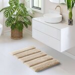 Madison Park Tufted Pearl Channel Rug in Wheat, 17x24" MP72-5102