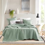 Madison Park Tuscany 3 Piece Reversible Scalloped Edge Quilt Set in Seafoam, King/Cal King MP13-6120