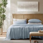 Harbor House Cooling Stretch Jersey Sheet Set in Blue, King HHD20-1904