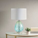 510 Design Borel Ombre Glass Table Lamp in Blue, One Size UH153-0057