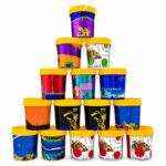 custom in-mold labeled containers