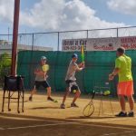 Tennis lessons for kids. Coaching and training with after school junior programs. Classes for youth, preschoolers 2,3,4,5,6,7,8 years old and older. First lesson for FREE at our club.