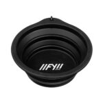 Comedero Bebedero Plegable de Silicona Negro