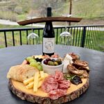 charcuterie board at Wesbert Winery