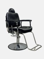 Барбер-кресло Classic Barber Chair (B-022) — гидравлическое, черное