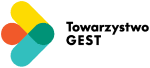 Logo Towarzystwa GEST z napisem „Towarzystwo GEST”