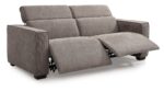 KY467 PRIMO 3 SEATER RECLINER SOFA MOLE CHENILLE CUT OUT (4)