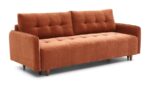 KY518 FELIX SOFABED TERRACOTTA CHENILLE CUTOUT SQ 11 (1)