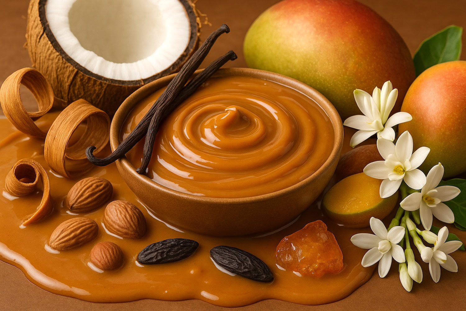 dulce de leche exotic dessert elegance fragrance symphony
