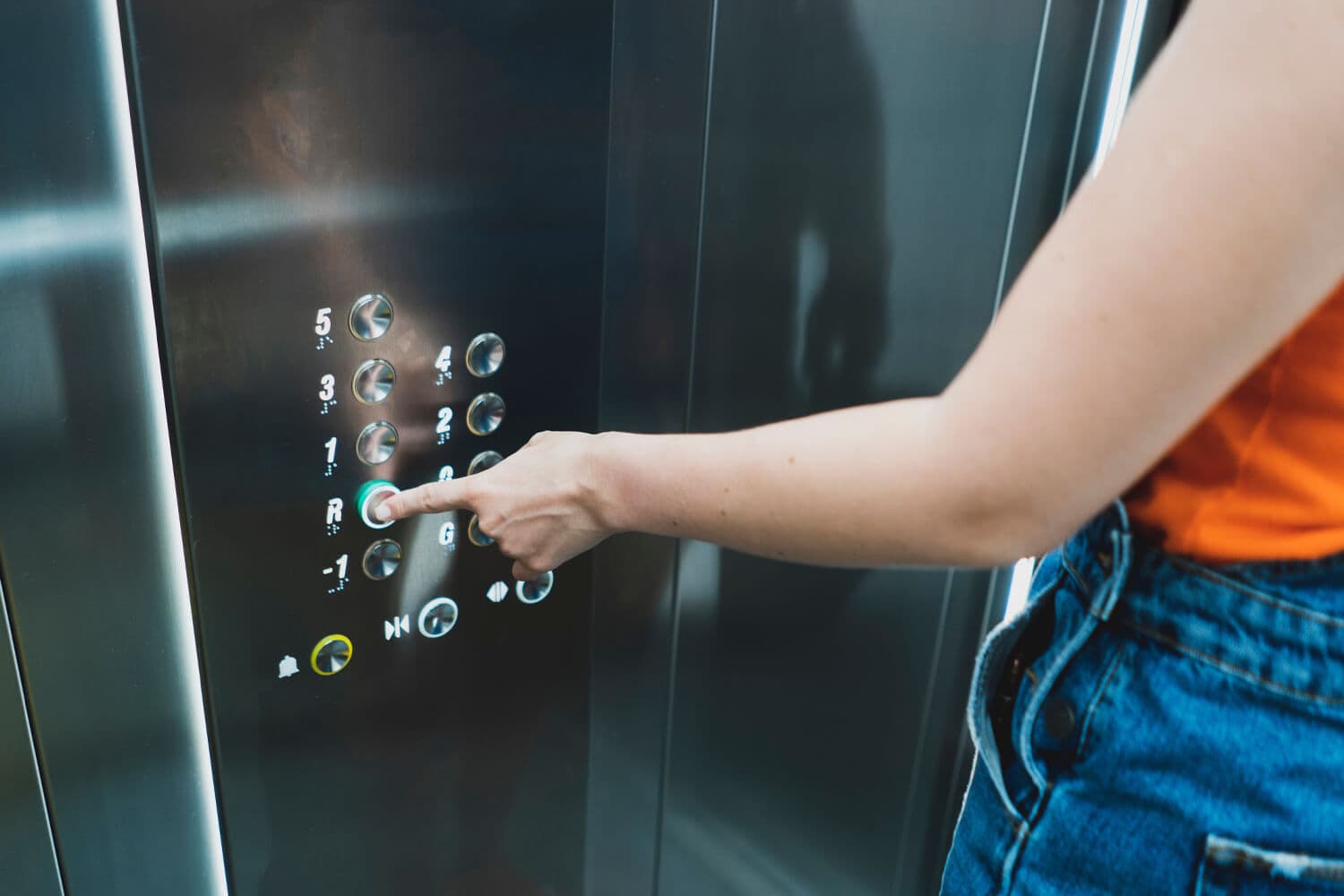 Elevator control panel